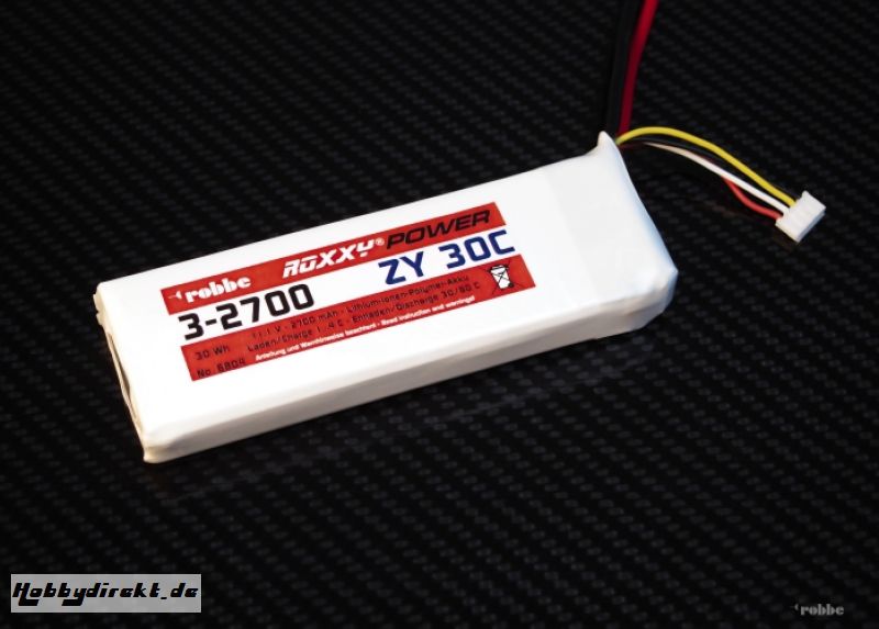 Roxxy-Power ZY 4S 2700mAh 30C Robbe 6805 1-6805