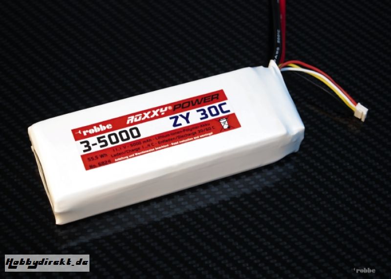 Roxxy-Power ZY 6S 5000mAh 30C Robbe 6827 1-6827