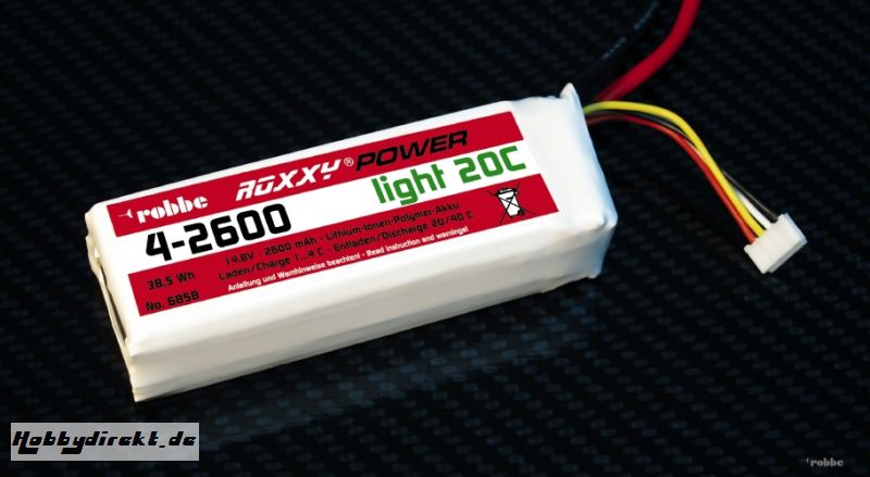 Roxxy-Power-Light 3S 2600mAh Robbe 6857 1-6857