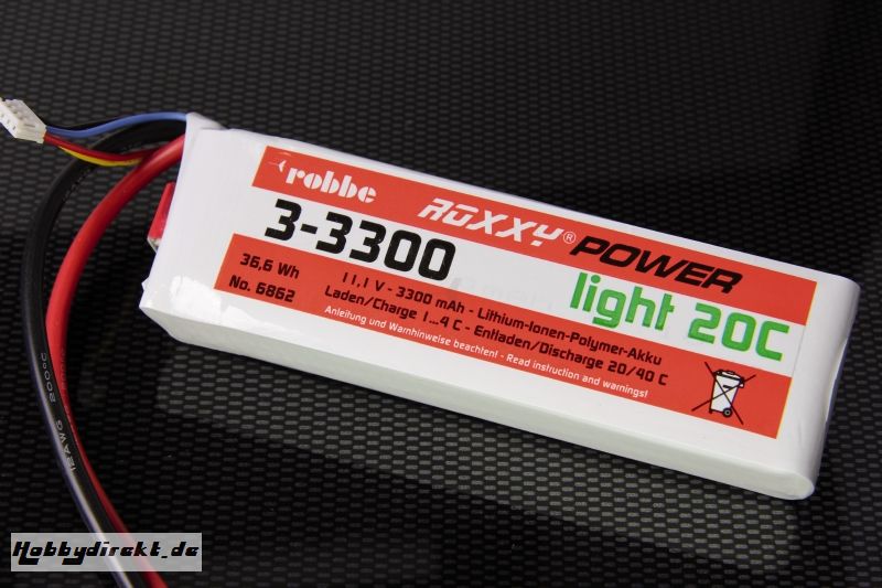 Roxxy-Power-Light 3S 3300mAh Robbe 6862 1-6862