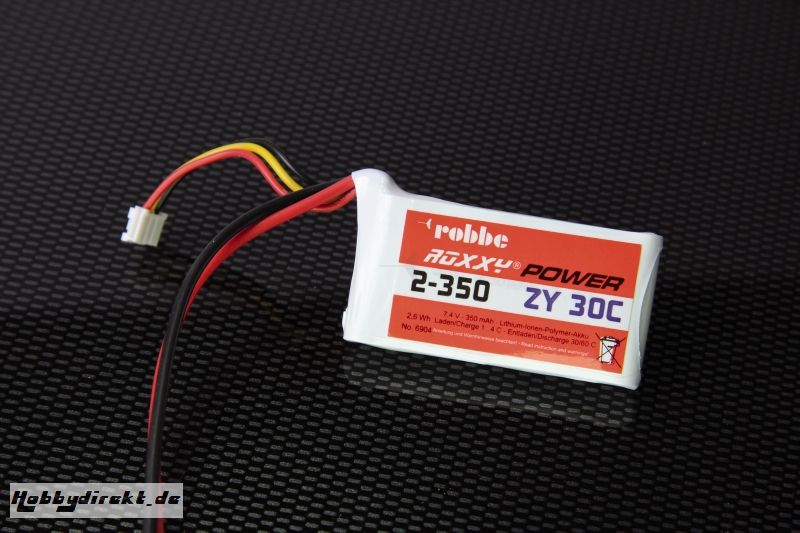 ROXXY© POWER ZY 2S 350mAh 30C Robbe 6904 1-6904