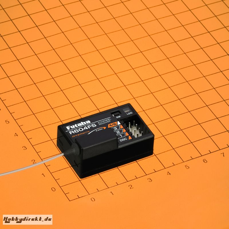 Empfänger R-604 FS FASST 2,4G Futaba  F0961 1-F0961