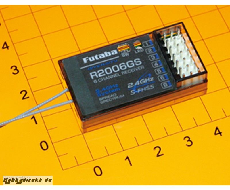 Empfänger R2006GS 2,4 GHz FHS Futaba  F1006 1-F1006