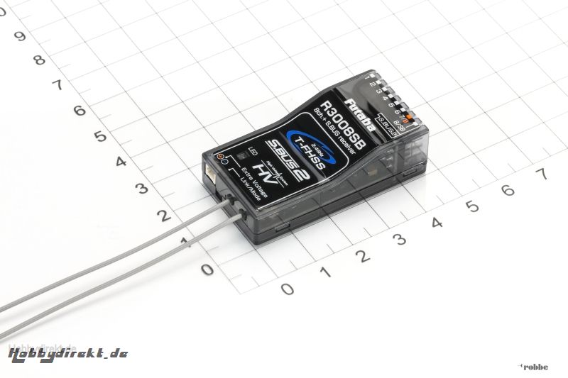 Empf. R-3008SB 2,4 GHz T-FHSS Futaba  F1027 P-R3008SB