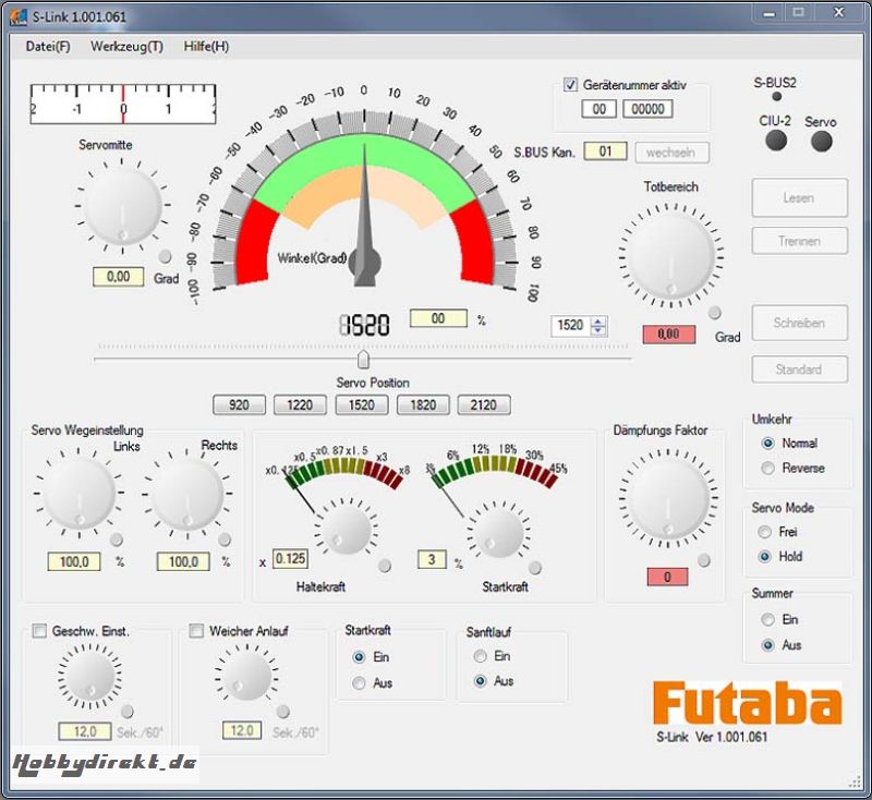 Servo BLS471SV Futaba  F1810 1-F1810