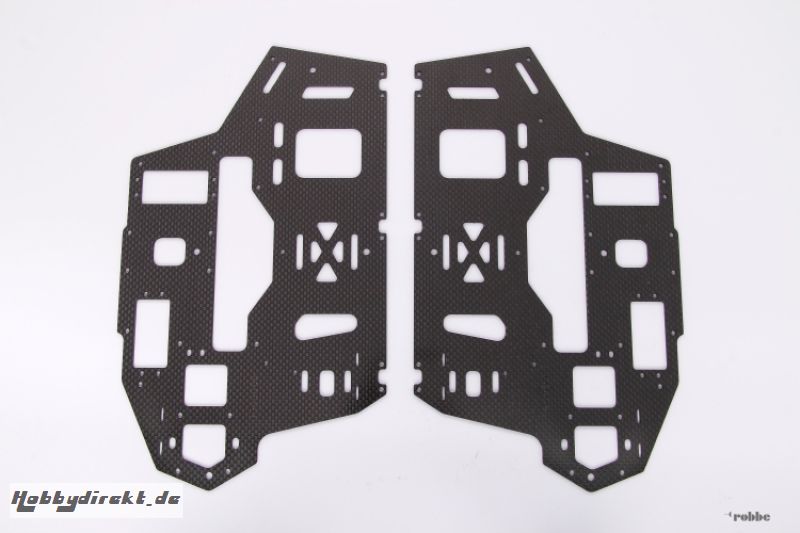 Chassis Set 2mm T-REX 550E Align Robbe H55012A 1-H55012A