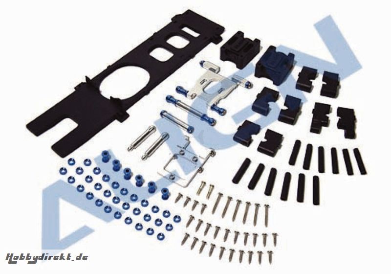 CFK CHASSISINNENTEILESET+SCHR Robbe 1-HS1120