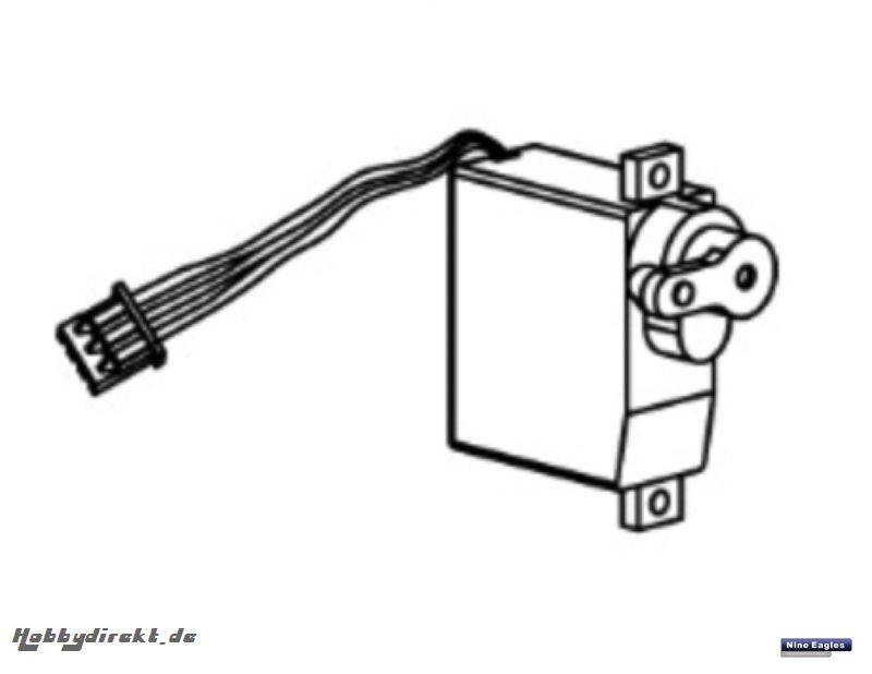 Taumelscheibenservo Solo Pro Robbe NE250339 1-NE250339