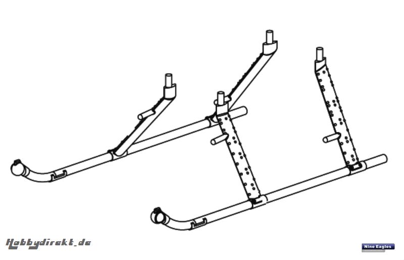 Landegestell Solo Pro 127 Robbe NE251402 1-NE251402