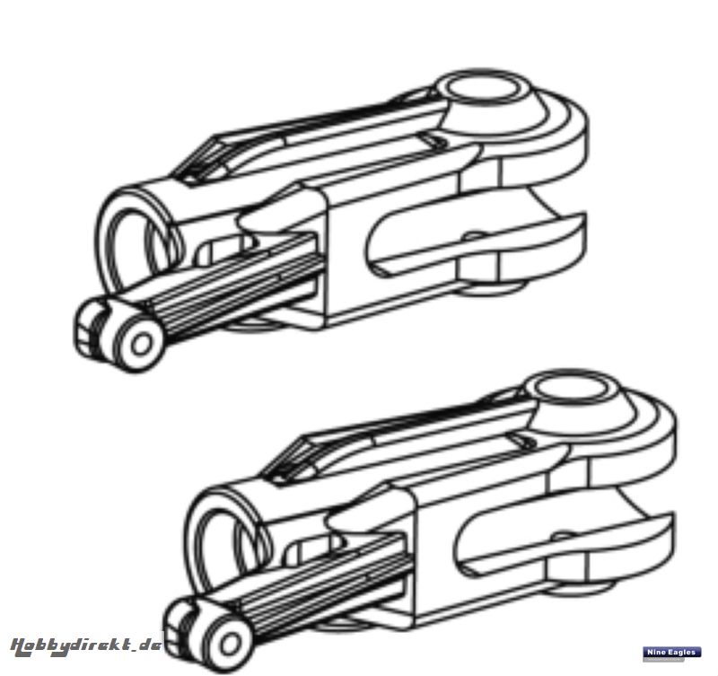 Hauptrotorblatthalter Solo Pr Robbe NE251518 1-NE251518