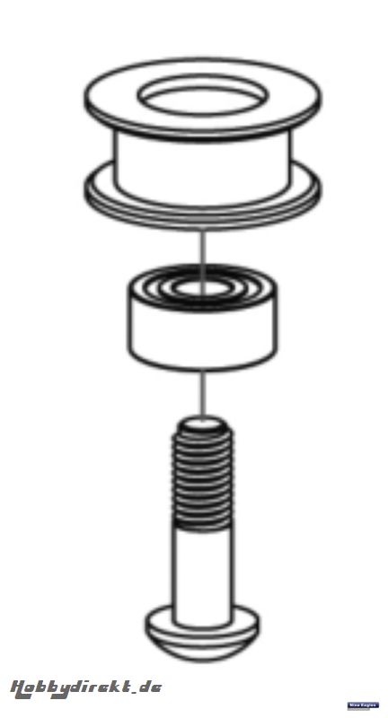 Riemenspanner Solo Pro 287 Robbe NE251528 1-NE251528