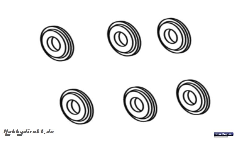 Scheibe  2,6x4,5 Solo Pro 28 Robbe NE251556 1-NE251556