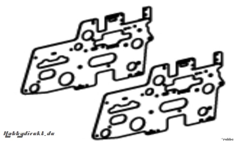 Chassisplatten Solo Pro 290 Robbe NE251621 1-NE251621