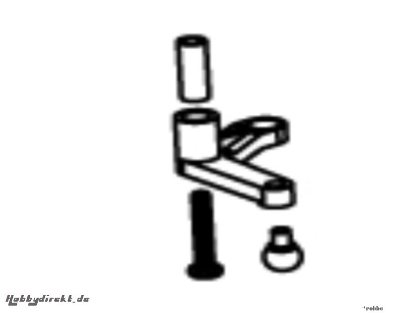 Umlenkhebel Heckrotor Solo Pr Robbe NE251647 1-NE251647