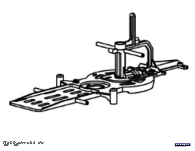 Servorahmen Solo Pro 319 Robbe NE251715 1-NE251715