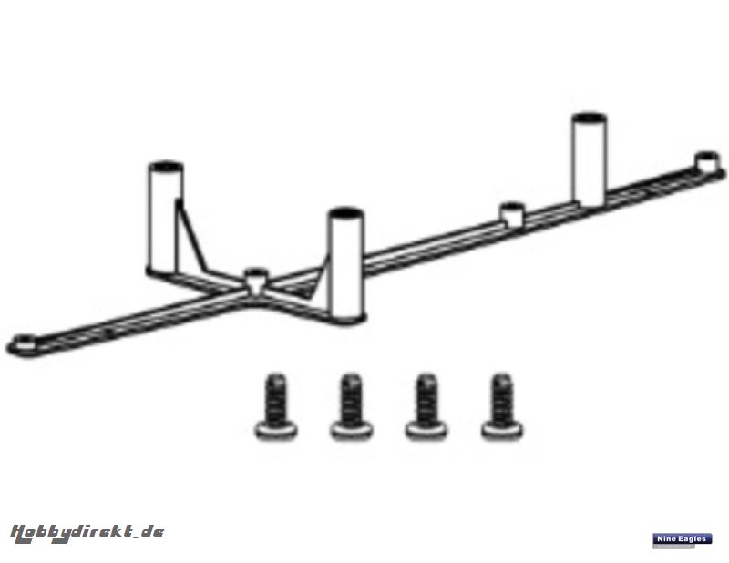 Kabinenhalter-Set Solo Pro 31 Robbe NE251739 1-NE251739