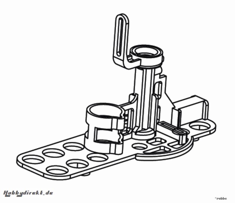 Hauptrahmen Solo Pro 129 Robbe NE251802 1-NE251802