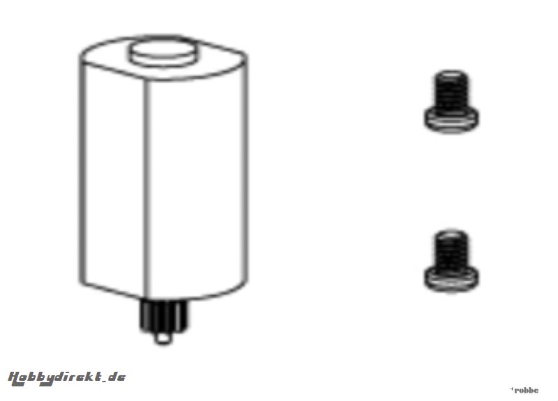 Hauptmotor Solo Pro 128 Nine Eagles Robbe NE252113 1-NE252113