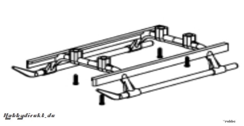 Landegestell Solo Pro 128 Nine Eagles Robbe NE252114 1-NE252114