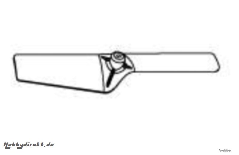 Heckrotorblatt Solo Pro 128 Nine Eagles Robbe NE252118 1-NE252118