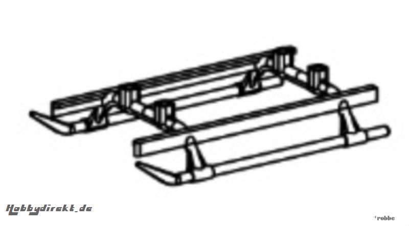 Landegestell Solo Pro 130 Nine Eagles Robbe NE252212 1-NE252212