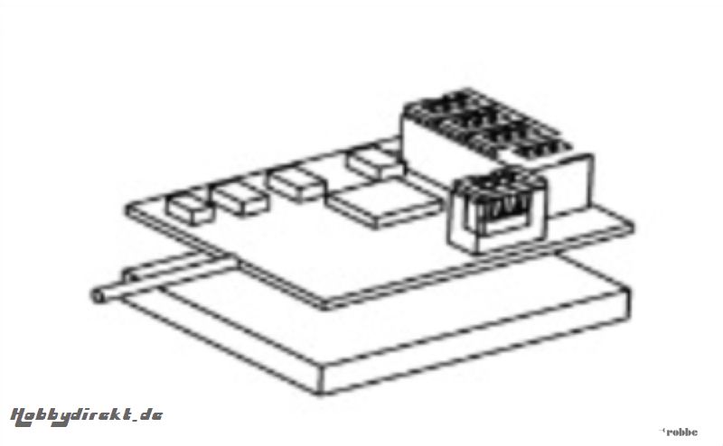 Empfänger Solo Pro 130 Nine Eagles Robbe NE252215 1-NE252215