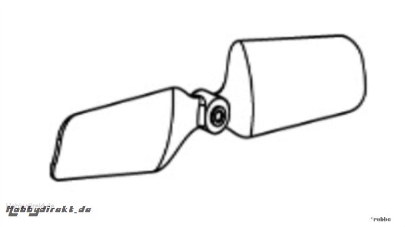 Heckrotorblatt Solo Pro 229 Nine Eagles Robbe NE252407 1-NE252407