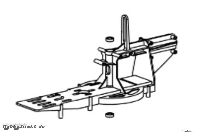 Hauptrahmen Solo Pro 229 Nine Eagles Robbe NE252414 1-NE252414