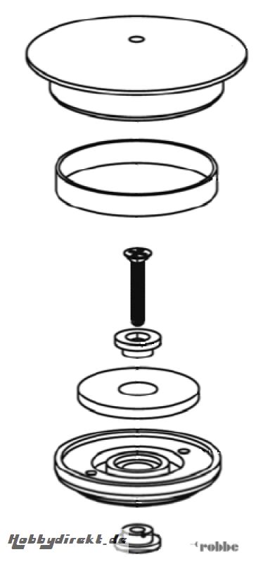 Batteriefach Rotorblatt-LED S Nine Eagles Robbe NE252703 1-NE252703