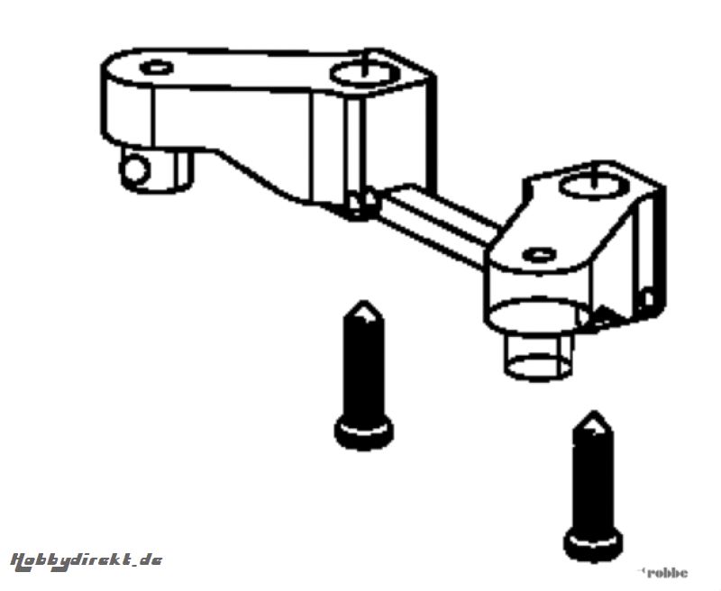 Landegestellhalterung Solo Pr Nine Eagles Robbe NE352608 1-NE352608