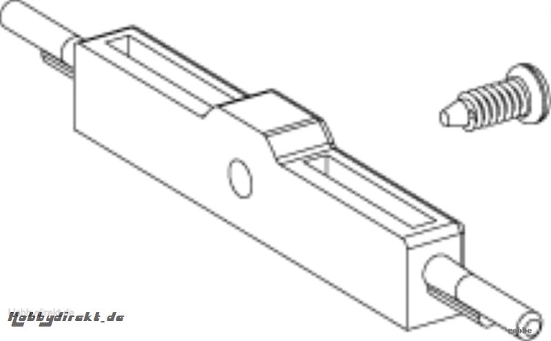 Servohalterung 2 Blue Arrow 1 Robbe S2529020 1-S2529020