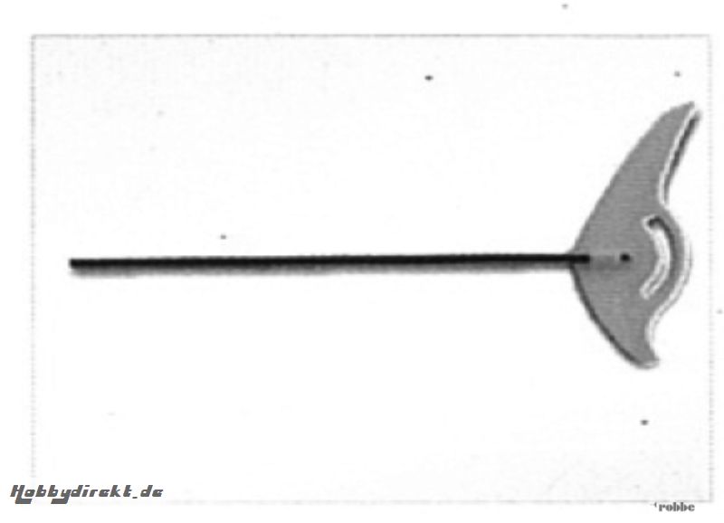 Heckrohr m. Rotor Blue Arrow; Robbe S2539002 1-S2539002