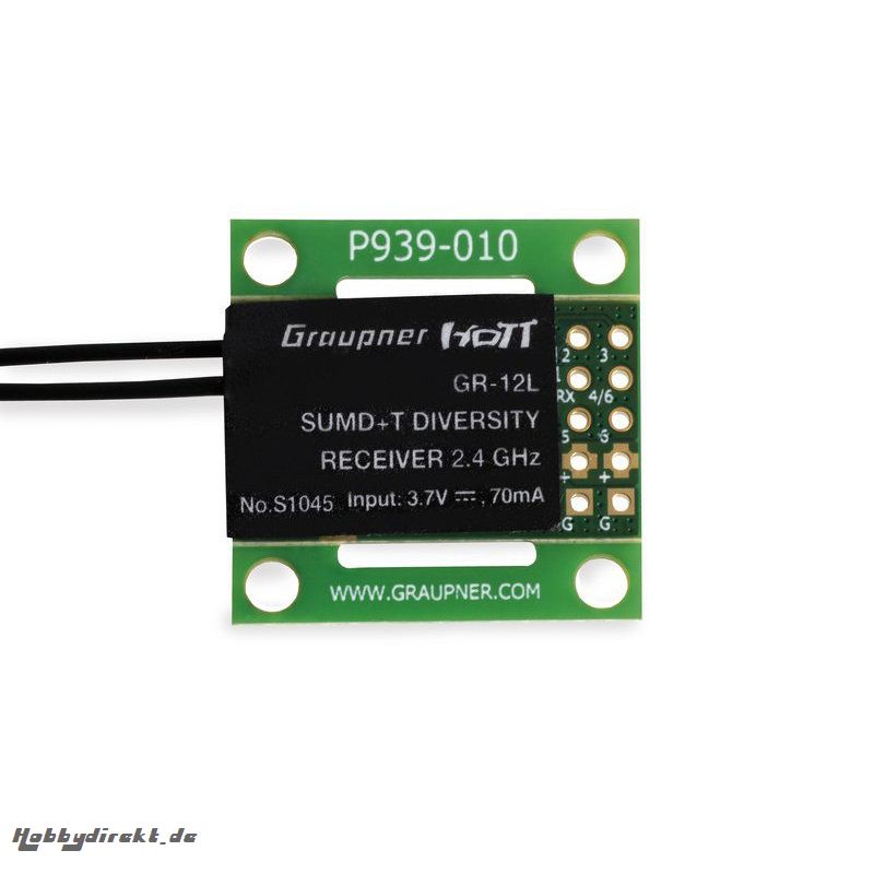 Empfänger SUMD+T 2 Ant. GR-12L Graupner S1045