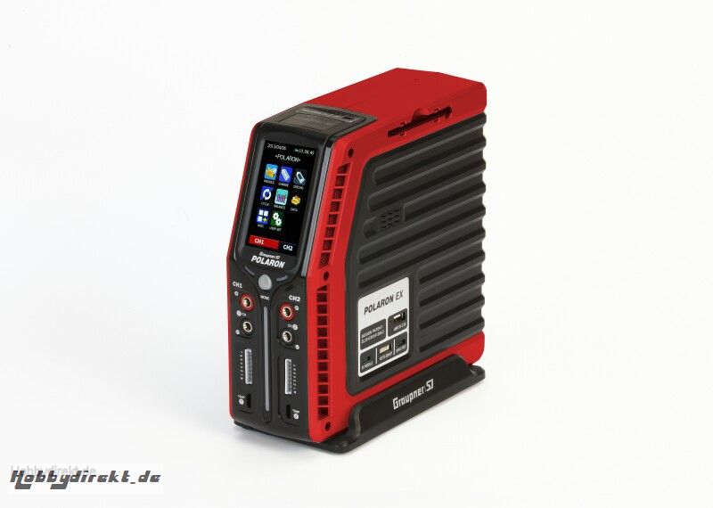 Polaron EX charger red Graupner S2011.R