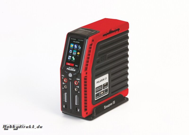 Polaron EX charger red Graupner S2011.R