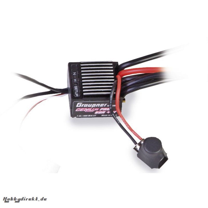 Regler brushless GENIUS PRO 60R für WiFi Graupner S3084