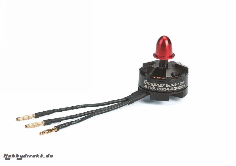 ULTRA 2804 2300KV brushless Motor CW Graupner S7047