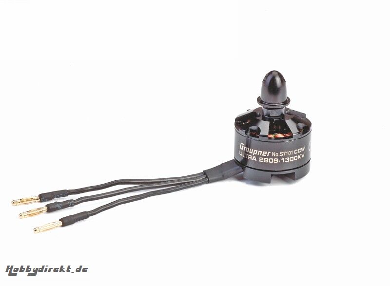 ULTRA 2809 1300KV Brushless Motor CCW Graupner S7101