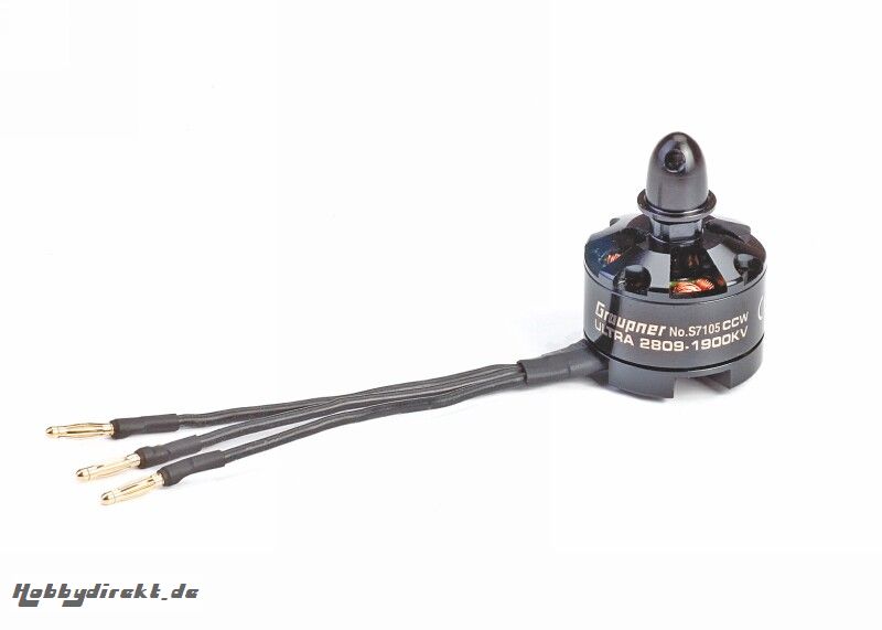 ULTRA 2809 1900KV Brushless Motor CCW Graupner S7105