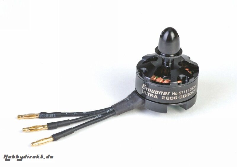 ULTRA2806 3000 KV BRUSHLESS Motor CCW Graupner S7111