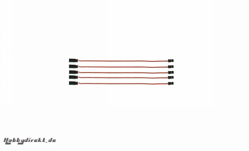 Servo Verlängerungsk0,1qmm, 150mm, 5 St Graupner S8121