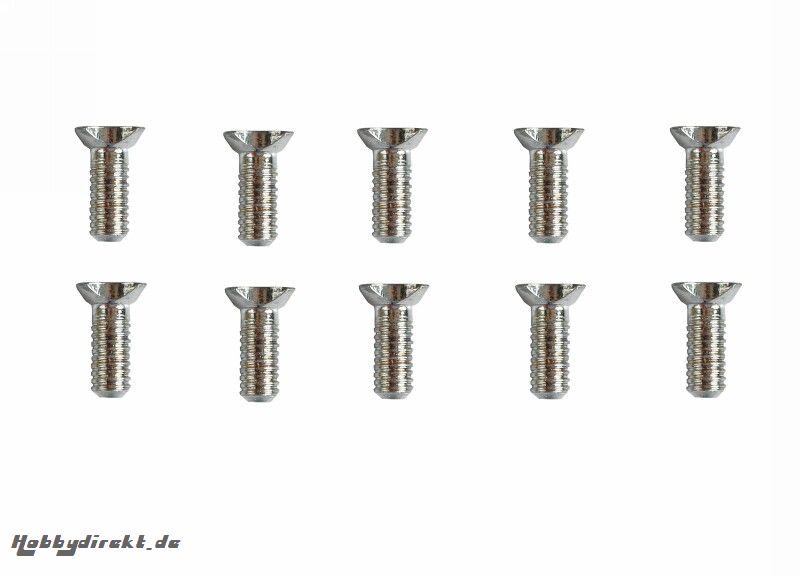 Senkkopfschraube M3x8mm VE10 Graupner SC002-080