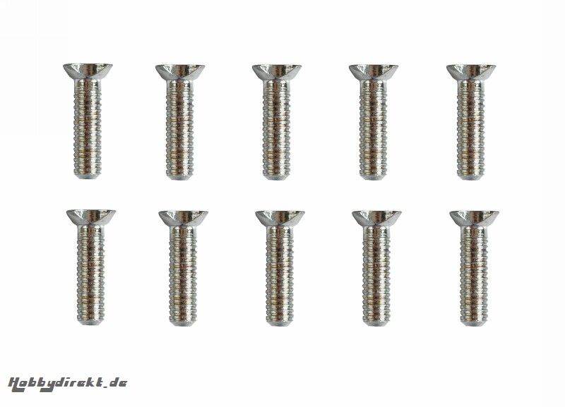 Senkkopfschraube M3x12mm VE10 Graupner SC002-120