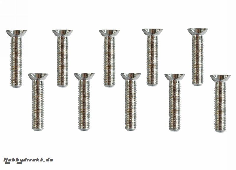 Senkkopfschraube M3x14mm VE10 Graupner SC002-140