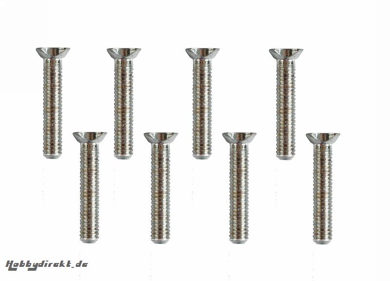 Senkkopfschraube M3x16mm VE8 Graupner SC002-160