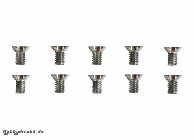 Senkkopfschraube M4x6mm VE10 Graupner SC003-060