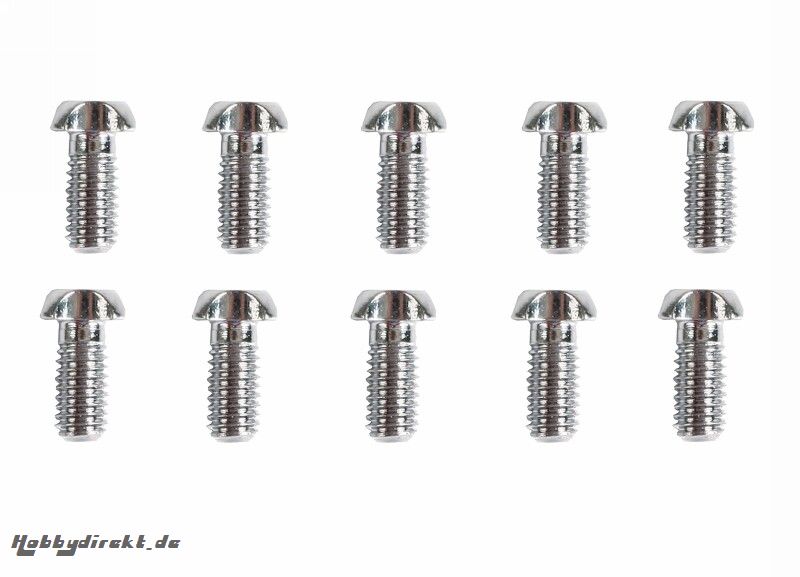 Schraube M3x6mm  VE10 Graupner SC004-060