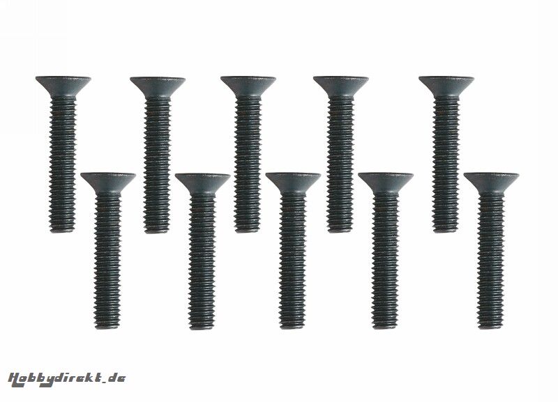 3x16 mm Senkschraube10x Graupner SS030160