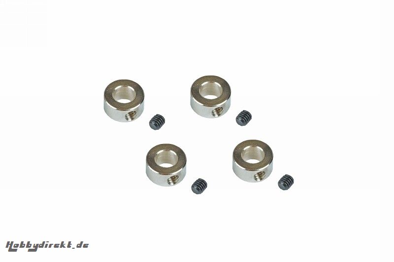 Stellringe 4,0mm VE4 Graupner SZ1017.4,0