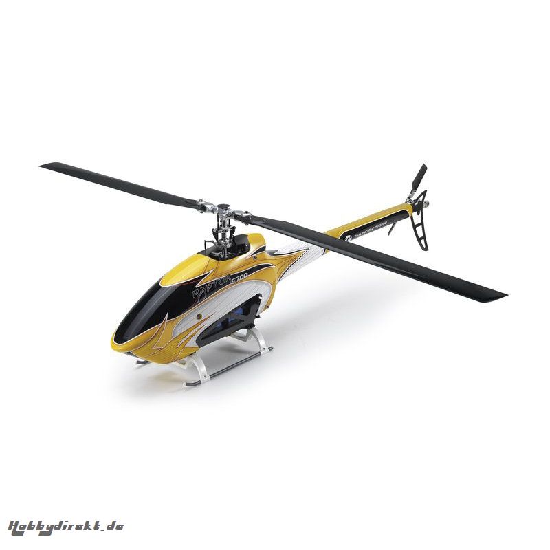 E700 RAPTOR V3 Flybarless Elektro Rumpf-Helikopter Kit Thunder Tiger 4761-K30